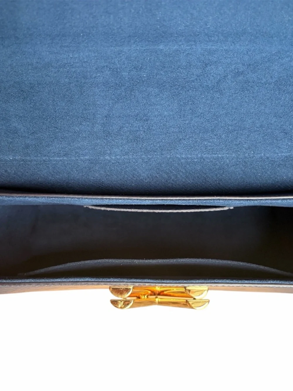 Louis Vuitton Epi Twist 2 way Bag MM Indigo